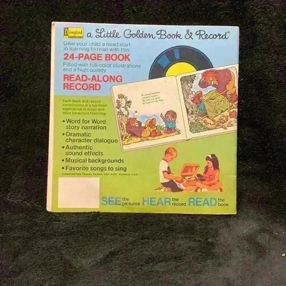 A set of two Vintage 1980s Mercer  Mayer books that include vinyl records - Picture 3 of 14